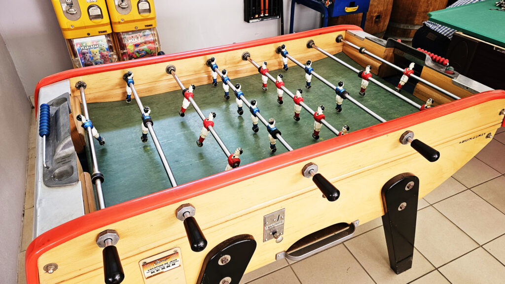 Foos Ball - or Baby Foot in French - photo by Arthur Breur